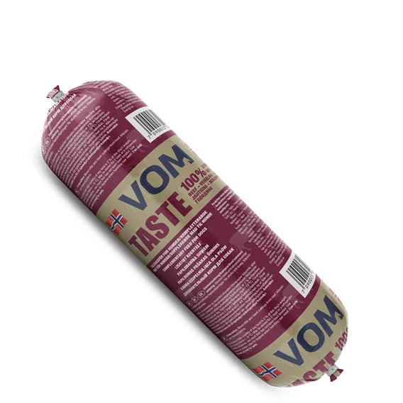 VOM TASTE 100% Storfe, pølse 500g x 10