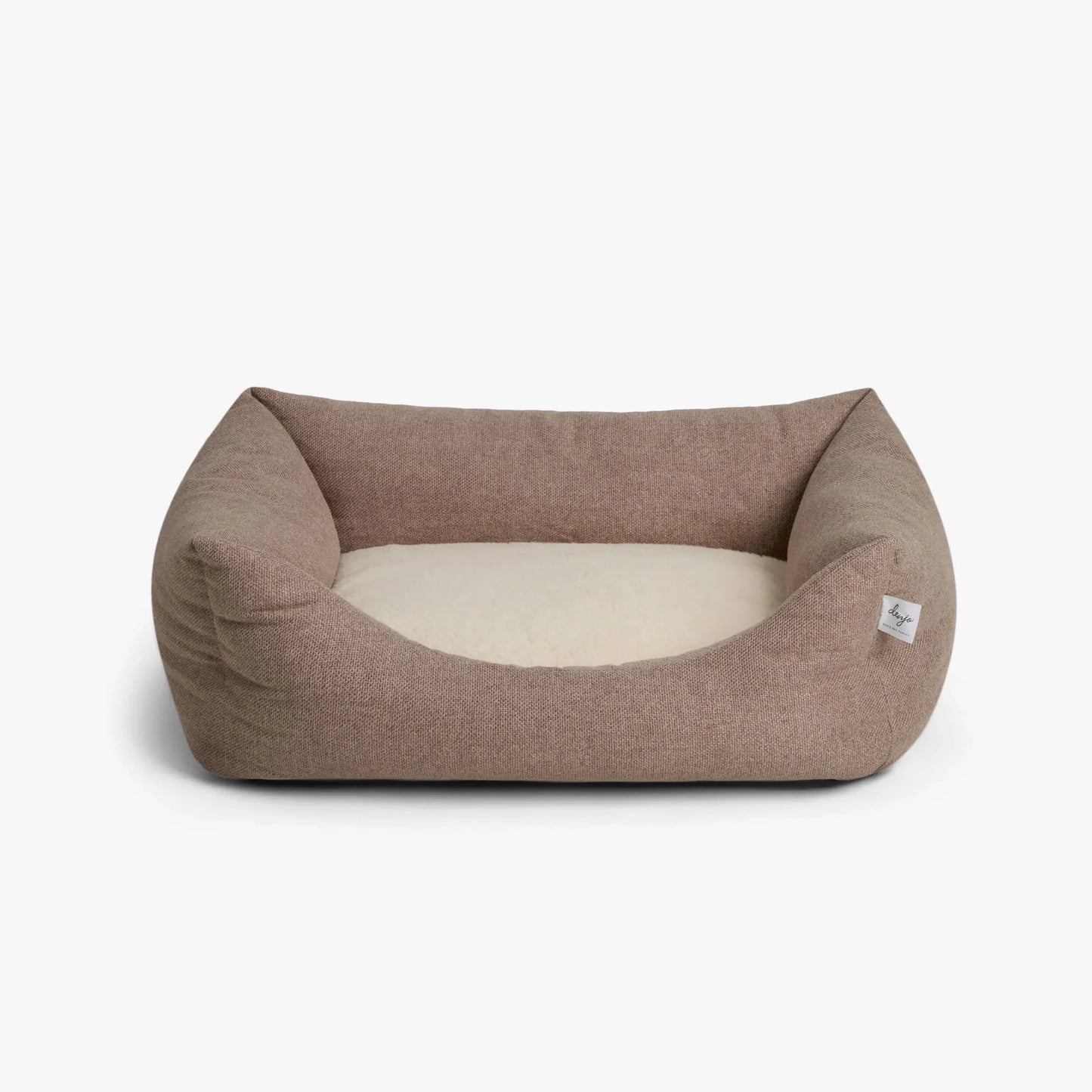 Hundeseng Teddy Lounge True Taupe – Denjo Dogs