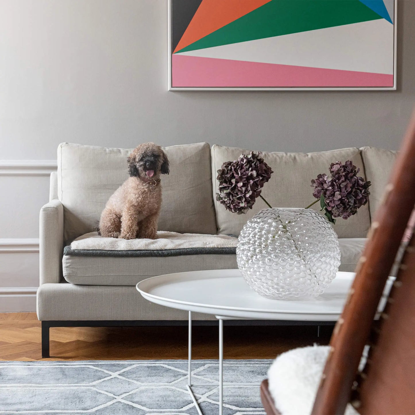 Pledd Snuggle Mørkgrønn – Denjo Dogs