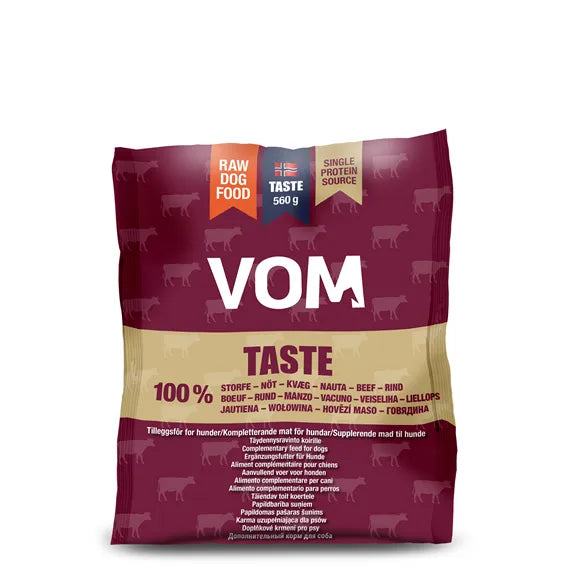 VOM TASTE 100% Storfe, kjøttboller 560g