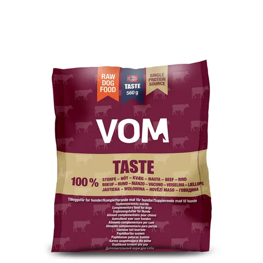 VOM TASTE 100% Storfe, kjøttboller 560g x 5