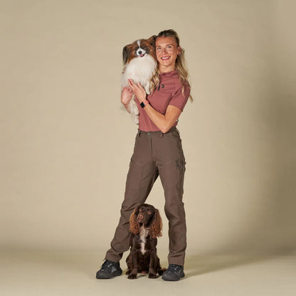 FeelFree Basic T-shirt | Rosewood I Stella
