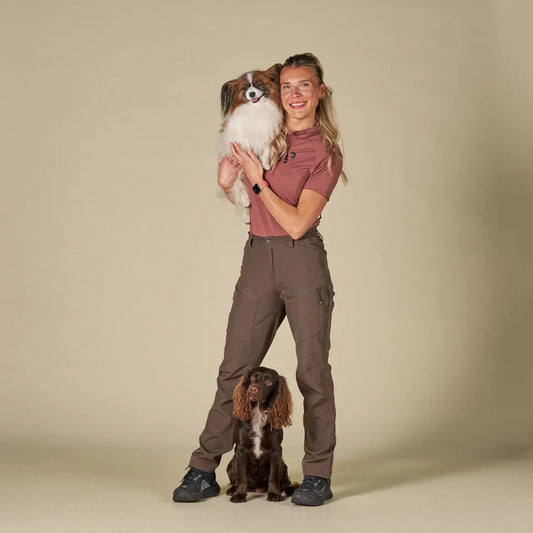 FeelFree Basic T-shirt | Rosewood I Stella