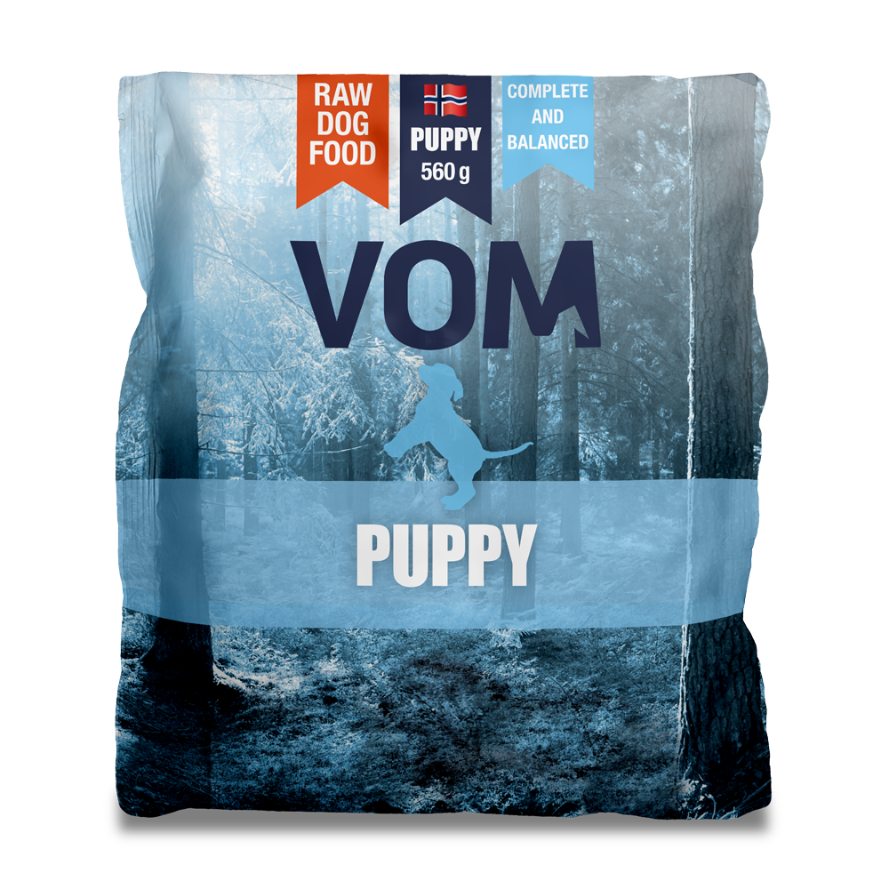 VOM PUPPY Fullfôr, kjøttboller 560g x 5