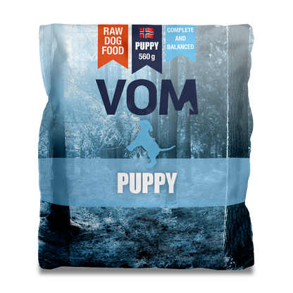 VOM PUPPY Fullfôr, kjøttboller 560g x 5