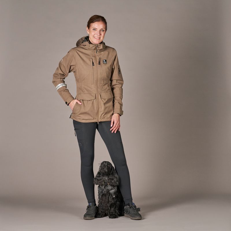 Pack&Carry 2.0 Skalljakke dame – Mocca | OkiDoki