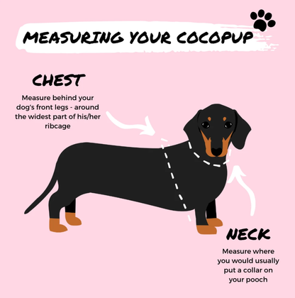 Cocopup Amalfi Lemon Hundesele