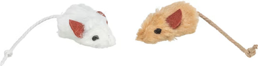 Trixie Mus m/Bjelle og Catnip 5cm - Sett m/6stk