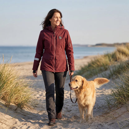 Pack&Carry 2.0 Skalljakke dame –  Rosso| Merry