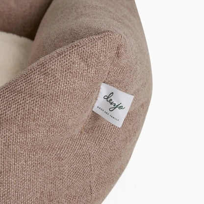 Hundeseng Teddy Lounge True Taupe – Denjo Dogs