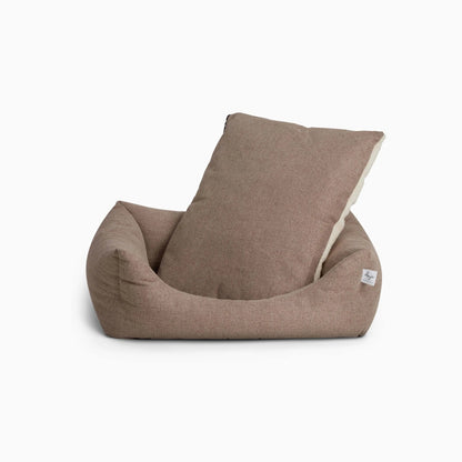Hundeseng Teddy Lounge True Taupe – Denjo Dogs